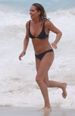 LISA CLARK in Swimsuit at a Beach in Sydney 12/07/2017