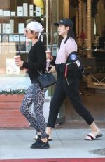 LISA RINNA and AMELIA HAMLIN Out for Coffee in Beverly Hills 12/29/2017
