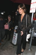 LISA RINNA Leaves Craig