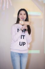 LIU YIFEI at Hnson and the Beast Photocall in Chengdu City 12/20/2017