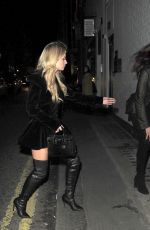 LOTTIE MOSS Leaves Connaught Hotel in London 12/08/2017