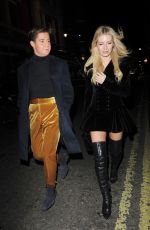 LOTTIE MOSS Leaves Connaught Hotel in London 12/08/2017