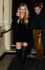 LOTTIE MOSS Leaves Connaught Hotel in London 12/08/2017