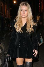LOTTIE MOSS Leaves Connaught Hotel in London 12/08/2017