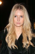 LOTTIE MOSS Leaves Connaught Hotel in London 12/08/2017