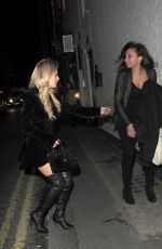 LOTTIE MOSS Leaves Connaught Hotel in London 12/08/2017