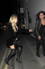 LOTTIE MOSS Leaves Connaught Hotel in London 12/08/2017