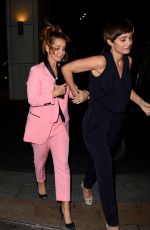 LOUISE REDKNAPP and FRANKIE BRIDGE Night Out in Liverpool 12/28/2017