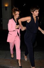 LOUISE REDKNAPP and FRANKIE BRIDGE Night Out in Liverpool 12/28/2017