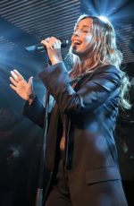 LOUISE REDKNAPP Performs Her First Live Show at Chelsea Football Club 12/22/2017