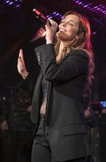 LOUISE REDKNAPP Performs Her First Live Show at Chelsea Football Club 12/22/2017