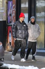 LOURDES LEON Out with a Friend in New York 12/14/2017