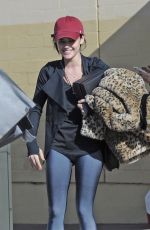 LUCY HALE Leaves Granville Restaurant in Studio City 12/25/2017