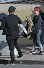 LUCY HALE Leaves Granville Restaurant in Studio City 12/25/2017