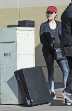 LUCY HALE Leaves Granville Restaurant in Studio City 12/25/2017