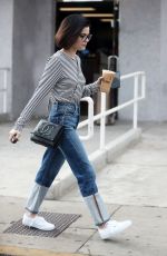 LUCY HALE Out for Iced Coffee in West Hollywood 12/20/2017