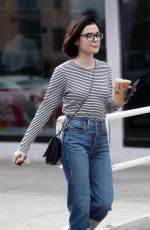 LUCY HALE Out for Iced Coffee in West Hollywood 12/20/2017
