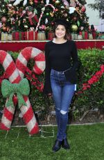 LUCY HALE Spread Holiday Cheer at Children
