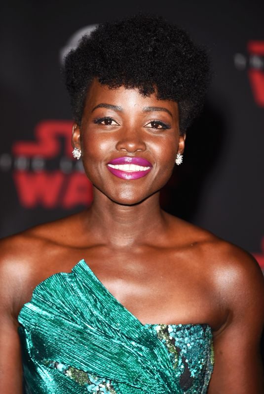 LUPITA NYONG’O at Star Wars: The Last Jedi Premiere in Los Angeles 12/09/2017