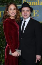 LYDIA LEONARD at London Evening Standard Theatre Awards in London 12/03/2017