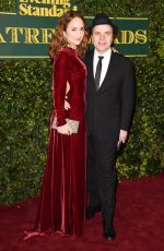 LYDIA LEONARD at London Evening Standard Theatre Awards in London 12/03/2017