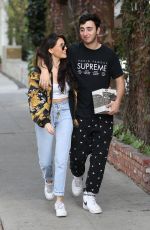 MADISON BEER and Zack Bia Out Shopping in West Hollywood 12/18/2017