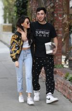 MADISON BEER and Zack Bia Out Shopping in West Hollywood 12/18/2017