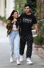 MADISON BEER and Zack Bia Out Shopping in West Hollywood 12/18/2017