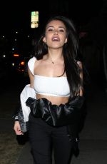MADISON BEER at Nice Guy in West Hollywood 12/10/2017
