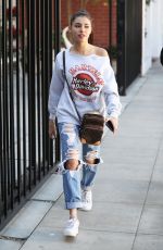 MADISON BEER in Ripped Jeans Out Shopping in West Hollywood 11/30/2017