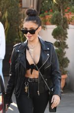 MADISON BEER Out for Lunch at Il Pastaio in Beverly Hills 12/27/2017