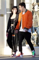 MADISON BEER Out for Lunch in Beverly Hills 12/28/2017