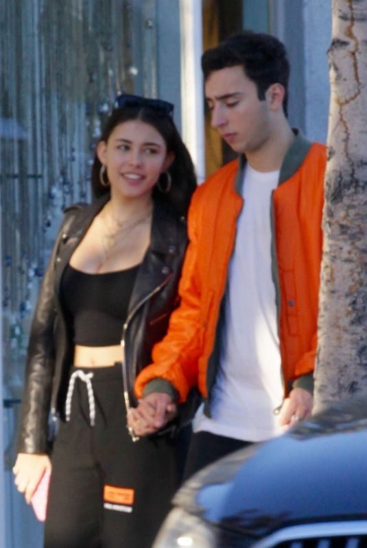 MADISON BEER Out for Lunch in Beverly Hills 12/28/2017