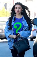 MADISON BEER Out for Lunch in Los Angeles 12/01/2017