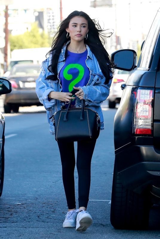 MADISON BEER Out for Lunch in Los Angeles 12/01/2017