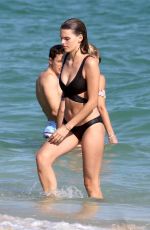 MADISON HENDRIK in Bikini at a Beach in Miami 12/08/2017