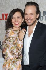 MAGGIE GYLLENHAAL at Wormwood Launch Party in New York 12/12/2017