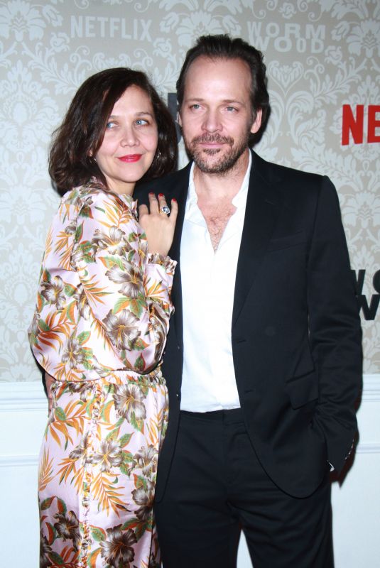 MAGGIE GYLLENHAAL at Wormwood Launch Party in New York 12/12/2017