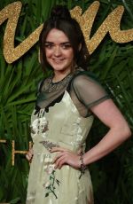 MAISIE WILLIAMS at Fashion Awards 2017 in London 12/04/2017