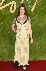MAISIE WILLIAMS at Fashion Awards 2017 in London 12/04/2017