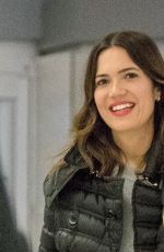 MANDY MOORE at JFK Airport in New York 12/27/2017