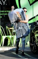 MANDY MOORE Picks Up Her Dry Cleaning in Los Angeles 12/16/2017