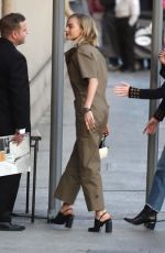 MARGOT ROBBIE Arrives at Jimmy Kimmel Live! in Hollywood 12/04/2017