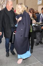 MARGOT ROBBIE Leaves Te View in New York 12/13/2017
