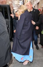 MARGOT ROBBIE Leaves Te View in New York 12/13/2017