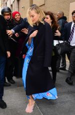 MARGOT ROBBIE Leaves Te View in New York 12/13/2017