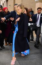 MARGOT ROBBIE Leaves Te View in New York 12/13/2017