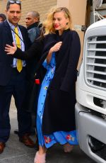 MARGOT ROBBIE Leaves Te View in New York 12/13/2017