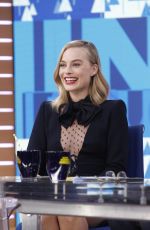 MARGOT ROBBIE on the Set of Good Morning America in New York 11/30/2017