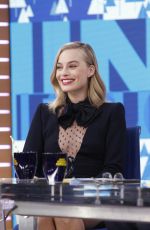 MARGOT ROBBIE on the Set of Good Morning America in New York 11/30/2017